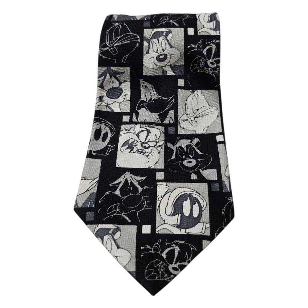 Warner Bros. Looney Tunes Vintage 90s Character Novelty Tie